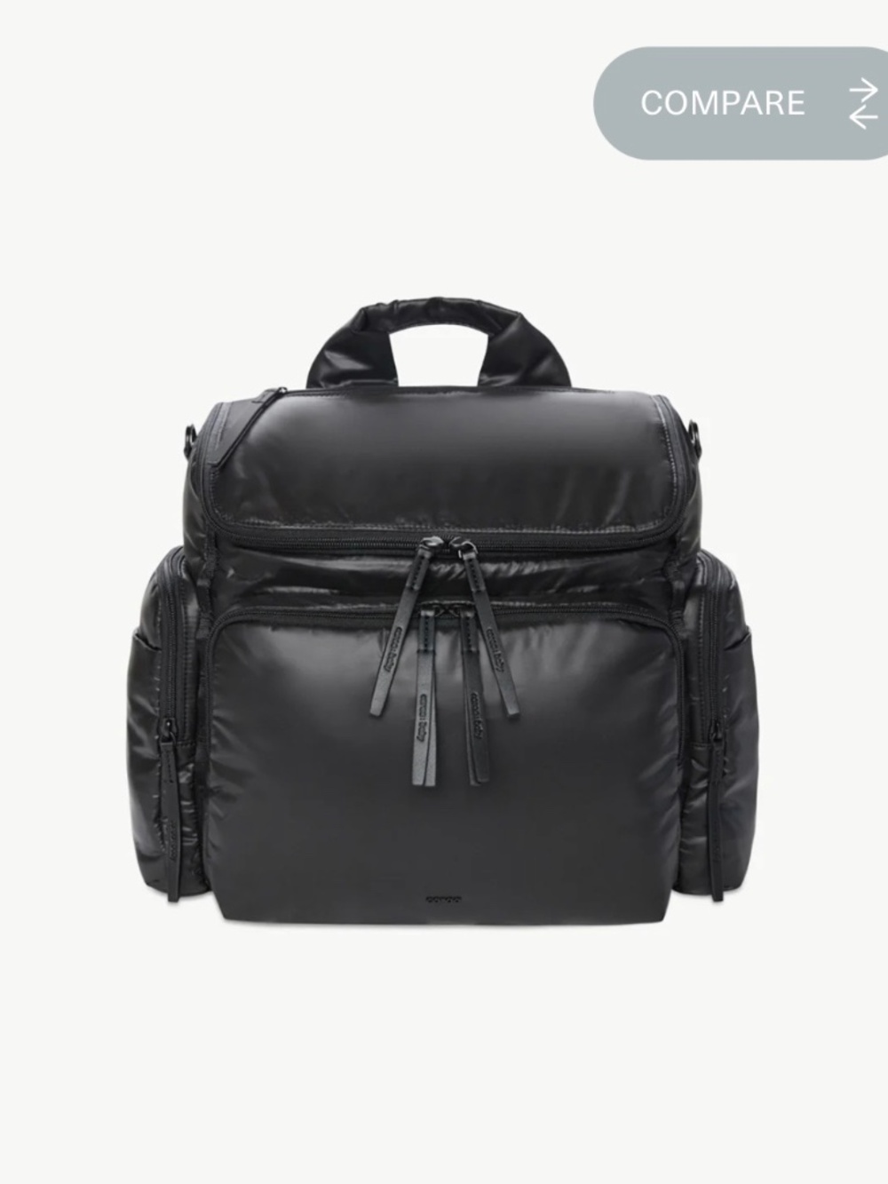 Caraa baby bag medium black